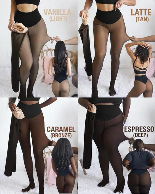 Nuvorya™ – Translucent Fleece Lined Leggings