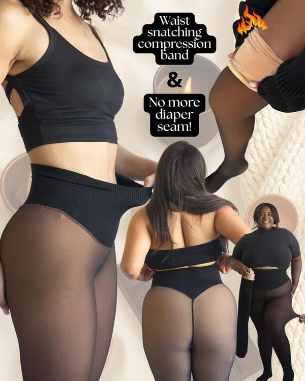 Nuvorya™ – Translucent Fleece Lined Leggings