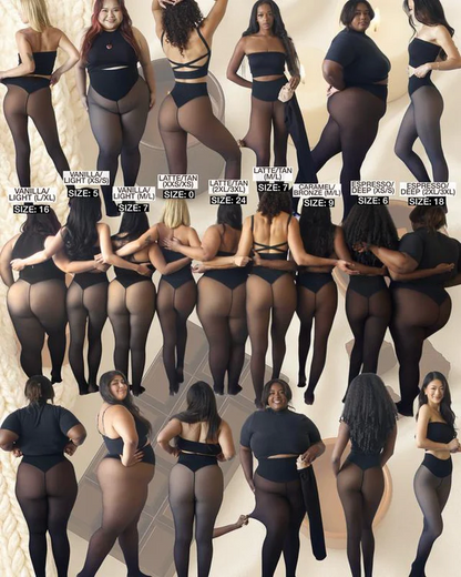 Nuvorya™ – Translucent Fleece Lined Leggings