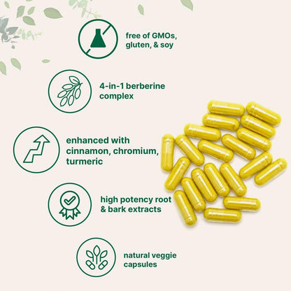 Nuvorya™ - Berberine & Cinnamon Capsules