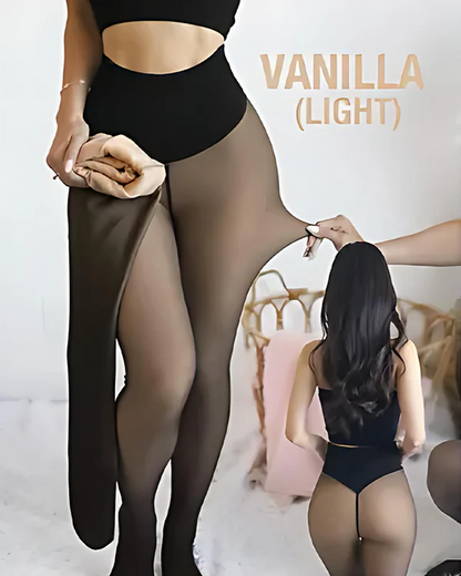 Nuvorya™ – Translucent Fleece Lined Leggings