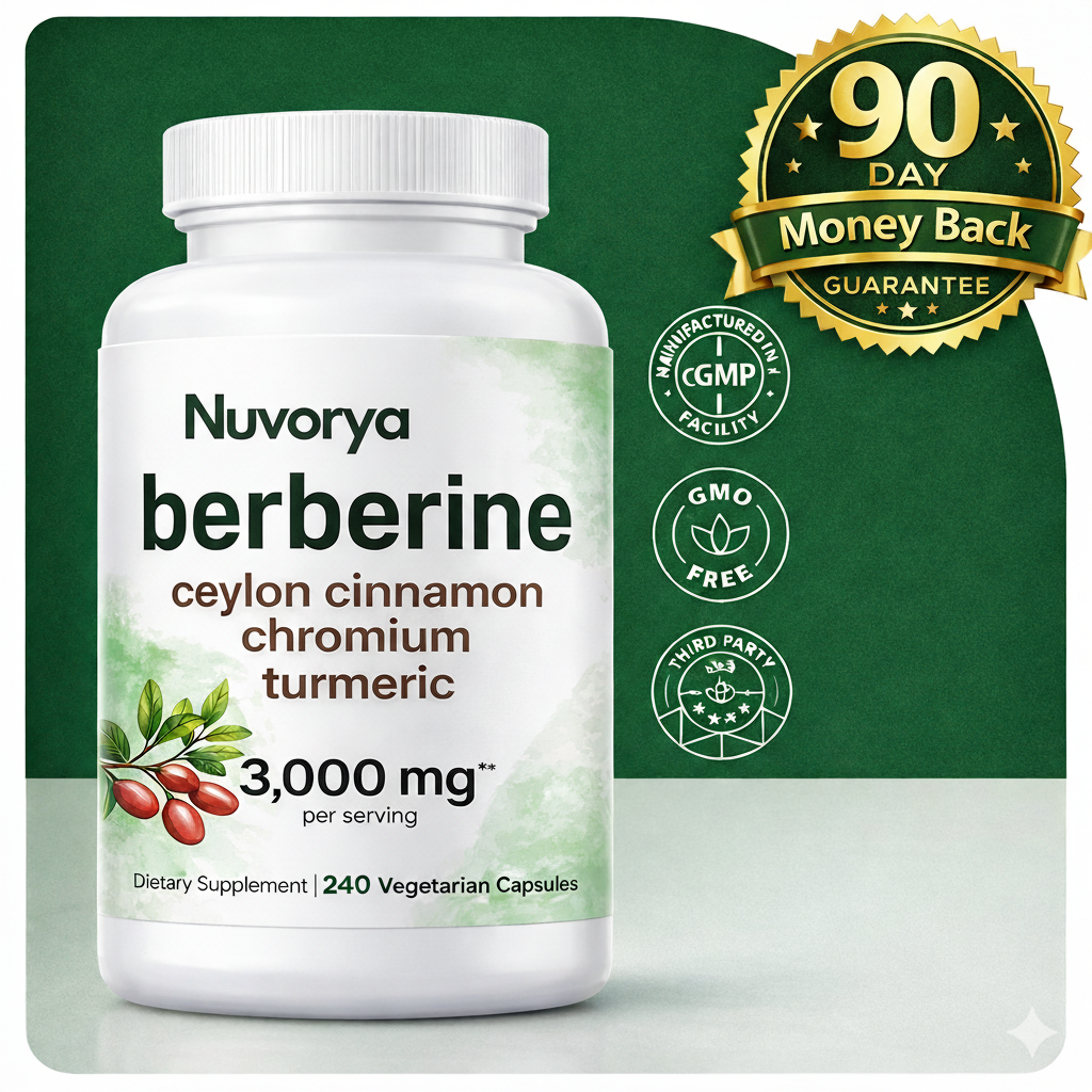 Nuvorya™ - Berberine & Cinnamon Capsules