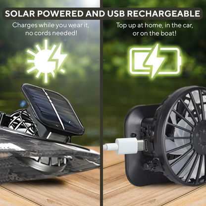 Nuvorya - Fan Hat With Built In Fan