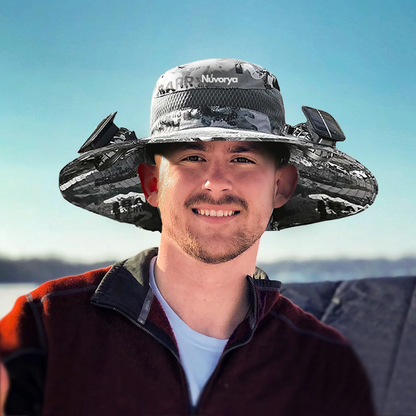 Nuvorya - Fan Hat With Built In Fan